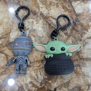 Star Wars Baby Yoda Keychain Set